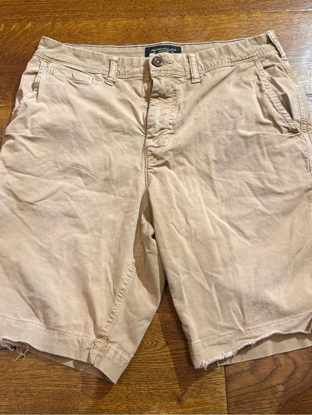 American Eagle Outfitters Tan Flat Front‎ Men’s Shorts